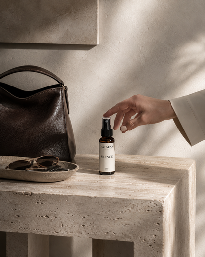SILENCE · SPRAY ANTI-SUCRE · MÉNOPAUSE